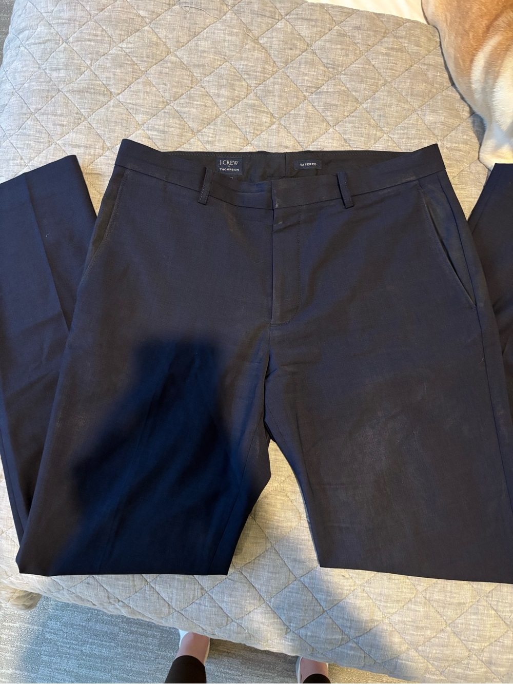 J. Crew Men’s Dark Navy Slim Stretch Chinos
